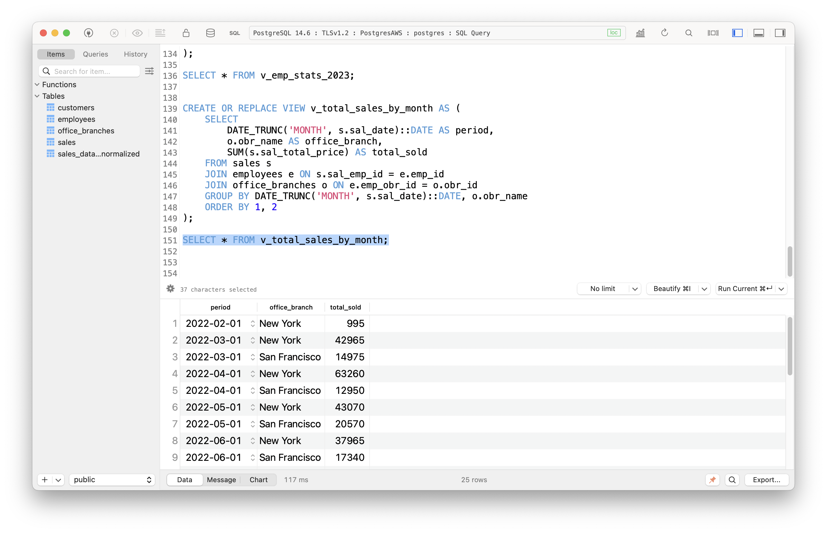 Image 26 - Contents of a SQL View (2)